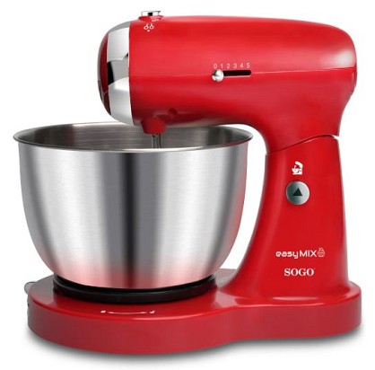 Міксер SOGO RETRO SS-14506-R тістоміс (планетарний)