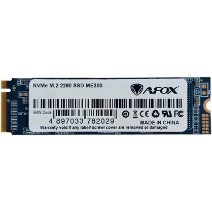 SSD диск AFOX ME300 2280 PCIe 3.0 x4 256GB (ME300-256GN)Retail