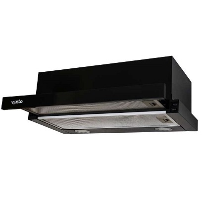 Витяжка Ventolux Garda 60 BK (900) LED Black
