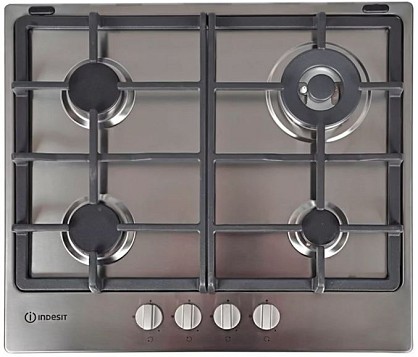 Варильна поверхня Indesit THP 641 W/IX/I 1 (нерж.)