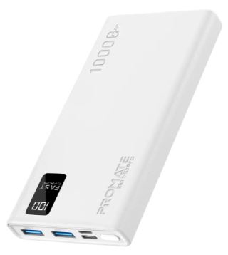 УМБ (Power Bank) Promate Bolt-10Pro White 10000mAh (bolt-10pro.white)