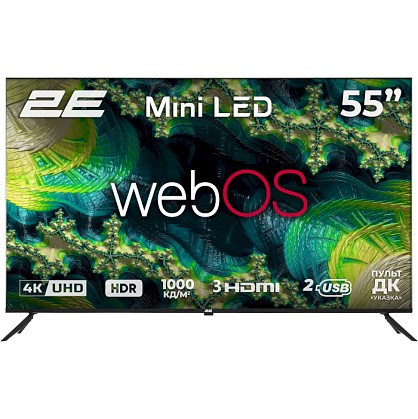 Телевізор 2E 2E-55A88H WebOS