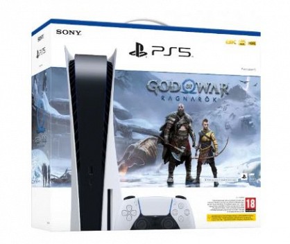 Ігрова приставка Sony PlayStation 5 Blu-Ray  +  God of War: Ragnarok