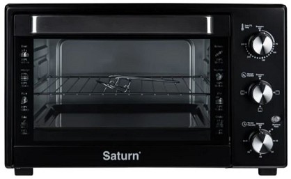 Електрична піч Saturn ST-EC3304 (чорна, 38 л)