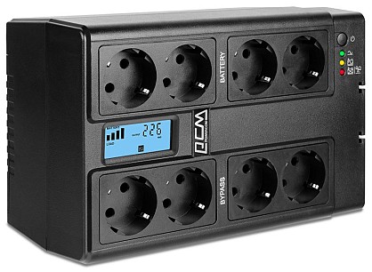 ДБЖ Powercom CUB-850N LCD