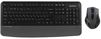 Комплект бездротовий A4Tech FG2500S Plus Wireless Grey (FG2500S Plus Grey)
