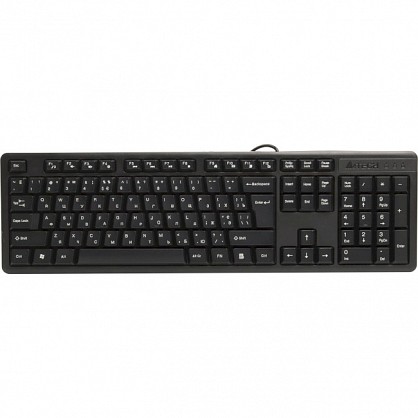 Клавіатура дротова A4-Tech KKS-3 Black