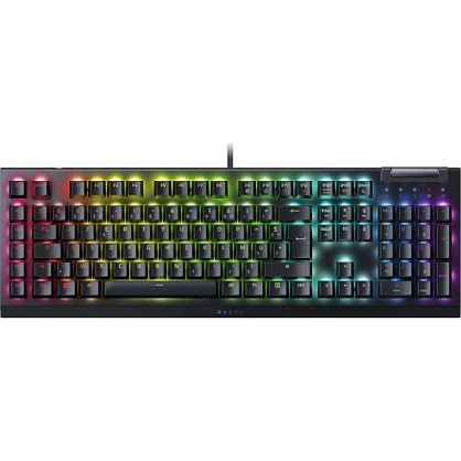 Клавіатура Razer BlackWidow V4 X Yellow Switch RU (RZ03-04702500-R3R1)