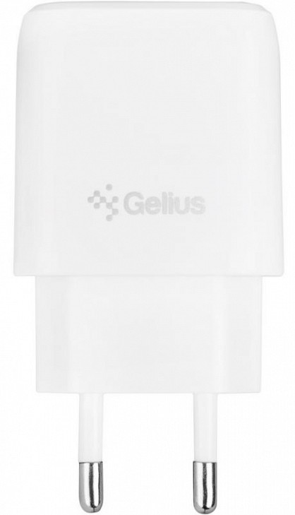 Зарядний пристрій Gelius Pro X-Duo GP-HC014 USB+Type-C QC3.0/PD20W White