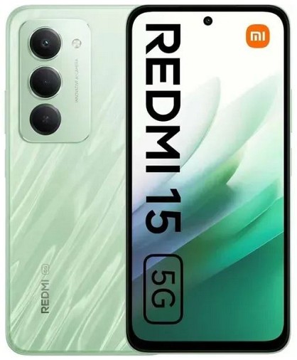 Смартфон Xiaomi Redmi 15 5G 8/256GB NFC Ripple Green (Global) (Із зарядним пристроєм)