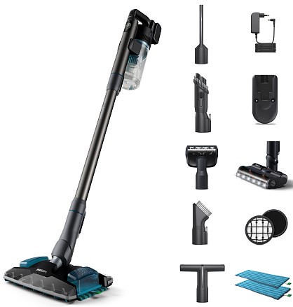 Мийний бездротовий пилосос Philips Aqua Plus XC8057/01