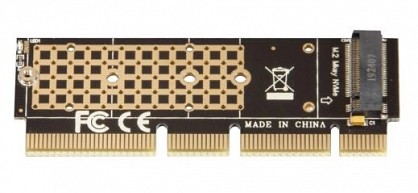 Адаптер Frime PCI-E x4x8x16 to M.2 (M Key) (ECF-PCIEtoSSD006)