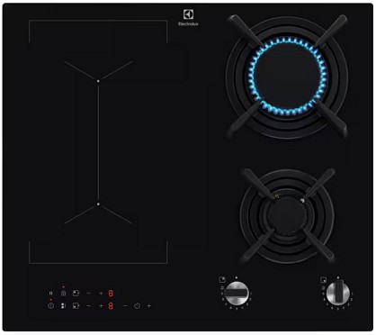 Варильна поверхня Electrolux KDI641723K (2+2 газ+ індукція)