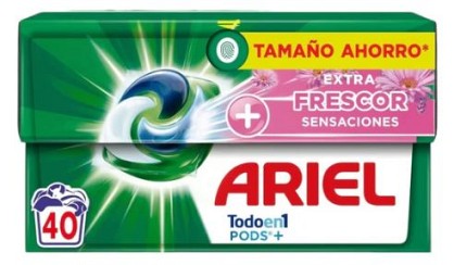 Капсули для прання Ariel Pods+ Extra Frescor Sensaciones 40 шт