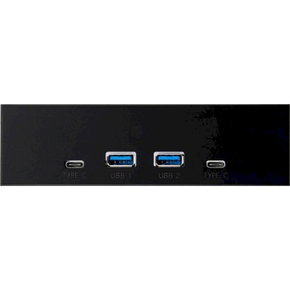 USB-хаб Frime USB 3.1 2 x type A & 2 x type C VL820 Black (ECF-FP2xTA&2xTC.54)