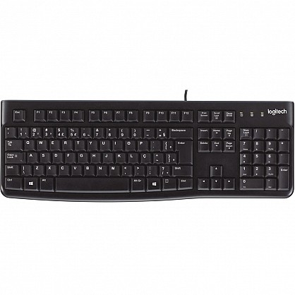Клавіатура дротова Logitech K120 Black (920-002643) for Business
