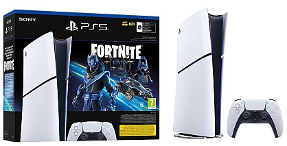 Ігрова приставка Sony PlayStation 5 Slim Digital Edition (Fortnite Cobalt Star Bundle)