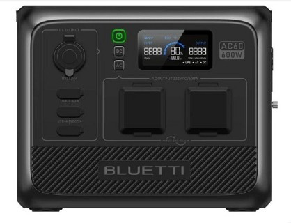 Зарядна станція Bluetti AC60 / 600 Вт / 403.2 Вт⋅год / LiFePO4