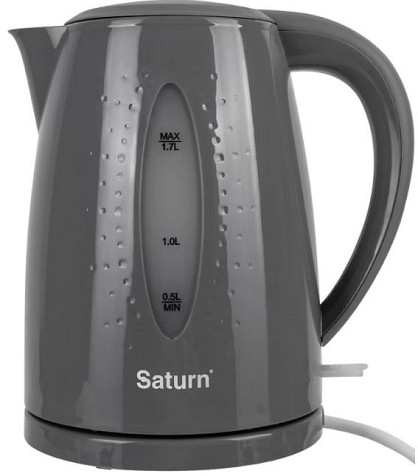 Електрочайник Saturn ST-EK8438U Gray