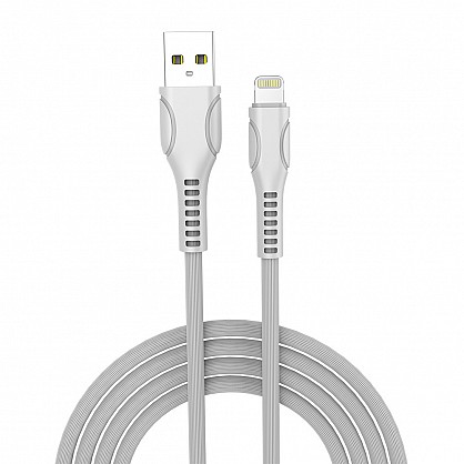 Кабель ColorWay USB - Apple Lightning (line-drawing) 2.4А 1м