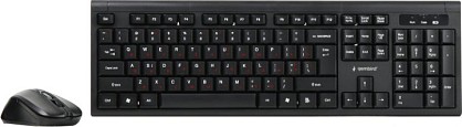 Комплект бездротовий Gembird KBS-WM-03-UA (клавіатура + миша)