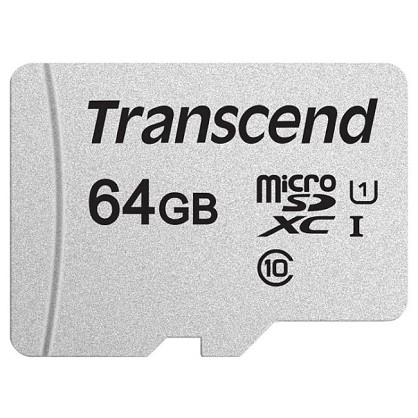 Карта пам'яті Transcend MicroSDXC 300S 64GB Class 10 UHS-I U1 no adapter (TS64GUSD300S)