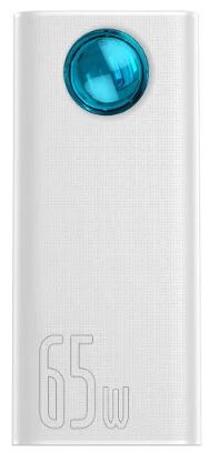 УМБ (Power Bank) Baseus Amblight Digital Display Quick Charge 65W 30000mAh White (P10022400212-01/PPLG000102)