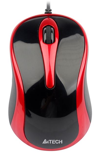Миша A4Tech N-350-2 (Red+Black)