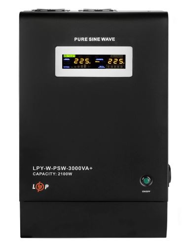 ДБЖ LogicPower LPY-W-PSW-3000VA+ (2100Вт) (4147)