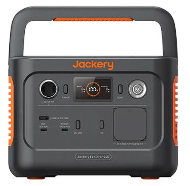 Зарядна станція Jackery Explorer 240 v2 UA UCRF 300W LiFePO4 (256 Вт*год)