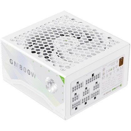 Блок живлення GameMax 800W GM 800B Fully Modular White (GM 800B WH Fully-modular New)