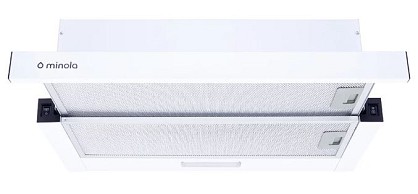 Витяжка телескопічна Minola HTL 6214 WH 700 LED