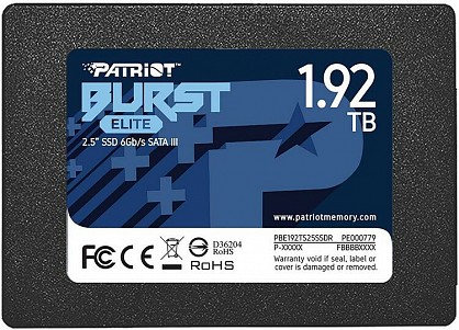 SSD диск Patriot Burst Elite 1.92 TB (PBE192TS25SSDR)
