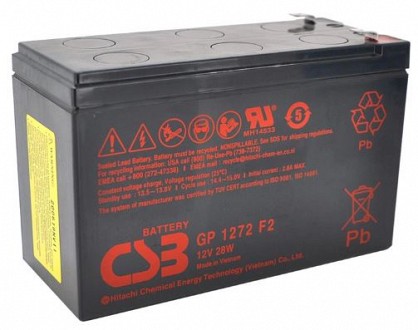 Акумуляторна батарея CSB 12В 7.2 Ач (GP1272F2(28W)) AGM