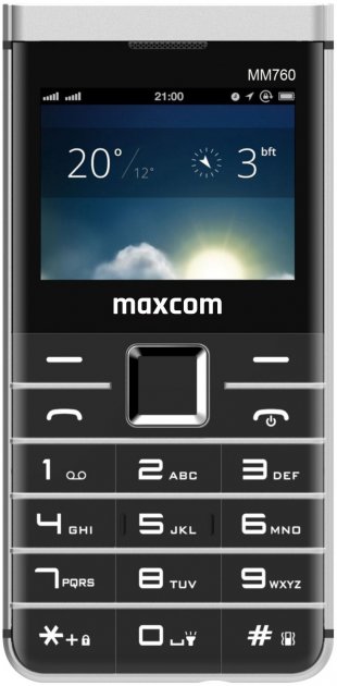 Мобільний телефон Maxcom Comfort MM760 Black