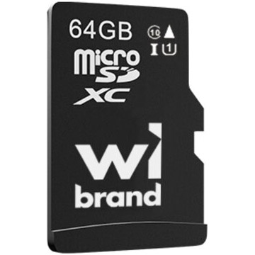 Карта пам'яті Wibrand microSDXC 64GB (WICDXU1/64GB)