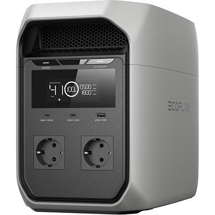 Зарядна станція EcoFlow Delta 3 Classic / 1800 Вт / 1024 Вт⋅год / LiFePO4 (EFDELTA3C-EU-CBox-L)
