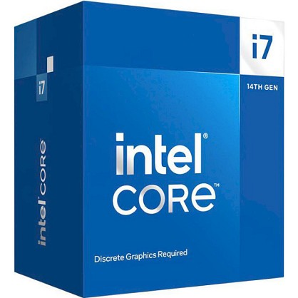 Процесор Intel Core i7 14700F 2.1GHz (33MB, Raptor Lake Refresh, 65W, S1700) Box (BX8071514700F)