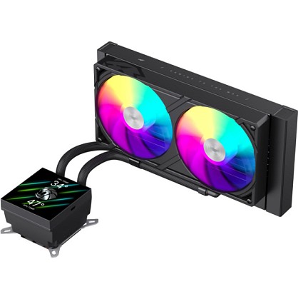 Система рідинного охолодження GameMax GLACIER 240 LCD BK