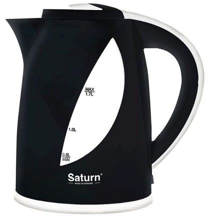 Електрочайник Saturn ST-EK8437U Black/White