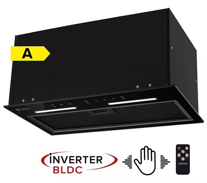 Витяжка вбудована Perfelli VIOLA 5QWRB NERO SILENZIO