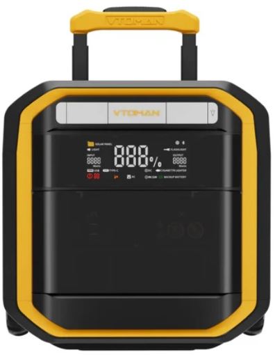 Зарядна станція Vtoman FlashSpeed Pro 3600 / 3600 Вт / 3096 Вт⋅год / LiFePO4