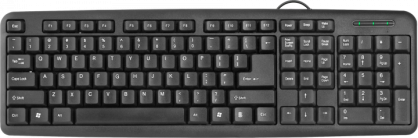 Клавіатура дротова Defender HB-420 Black