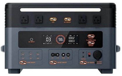 Зарядна станція Blackview Oscal PowerMax 2400 PRO / 2400 Вт / 2016 Вт⋅год / LiFePO4