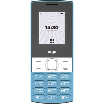 Мобільний телефон Ergo B185 Blue