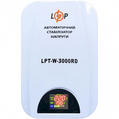 Стабілізатор напруги LogicPower LPT-W-3000RD (2100Вт)