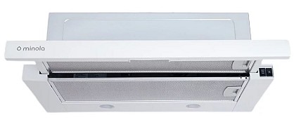 Витяжка Minola MTL 6292 WH 700 LED