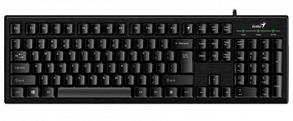 Клавіатура Genius Smart KB-101 (31300006410) Ukr Black USB