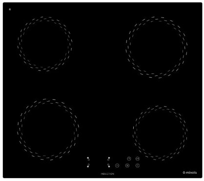 Варильна поверхня індукційна Minola MI 6038 KBL