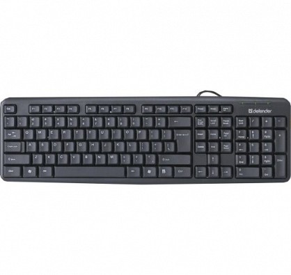 Клавіатура дротова Defender Element HB-520 Black